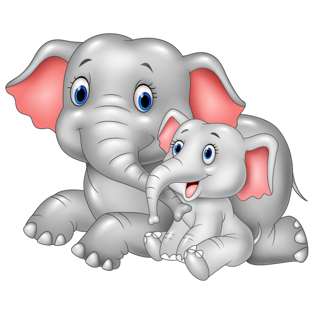 Mother Baby Elephants | DIVINE VASTU